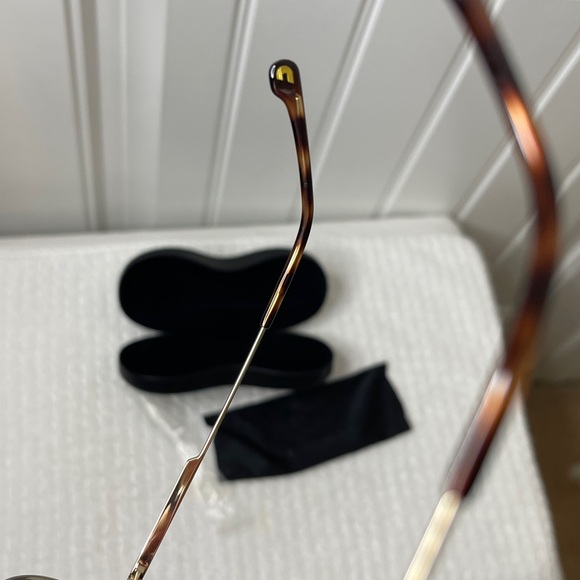 Carrera Gold and Blue Women's Sunglasses - Picture 9 of 14